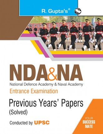 RGupta Ramesh NDA & NA Entrance Examination: Previous Years Papers (Solved) (Big Size) English Medium